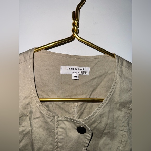 Derek Lam Collective Zip Up Sleeveless Trench Dress - Picture 7 of 10